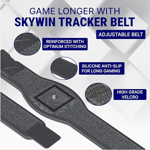 Skywin VR Tracker Belt E Tracker Strap Bundle Para HTC Vive System Tracker Pucks - Cinto Ajustável E