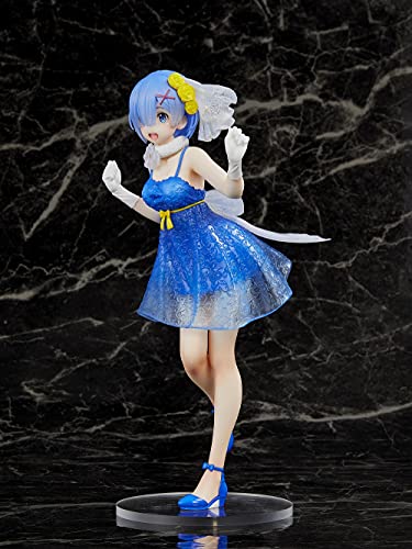 TAITO Re:Zero Precious Figure - Rem ~Clear Dress ver~ Prize Figure T83686 Multiple Colors - Image 2