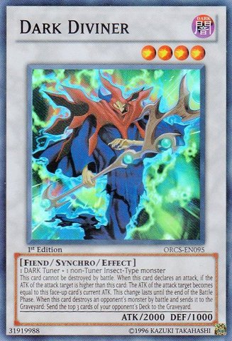 Amazon.com: Yu-Gi-Oh! - Dark Diviner (ORCS-EN095) - Order of Chaos