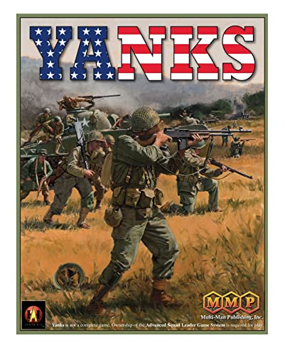 MMP Multi-Man Publishing MMP: Yanks Module, US Army WWII Order of Battle, Module for The ASL Advanced Squad Leader Game Series, 2nd Edition