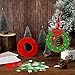 Poen 24 Set Christmas Wreath Crafts for Kids Puzzle Piece Wreath Craft Kits Picture Frame Ornament Xmas Holiday Hanging Ornament Kits DIY Party Decoration Fun Home Activities