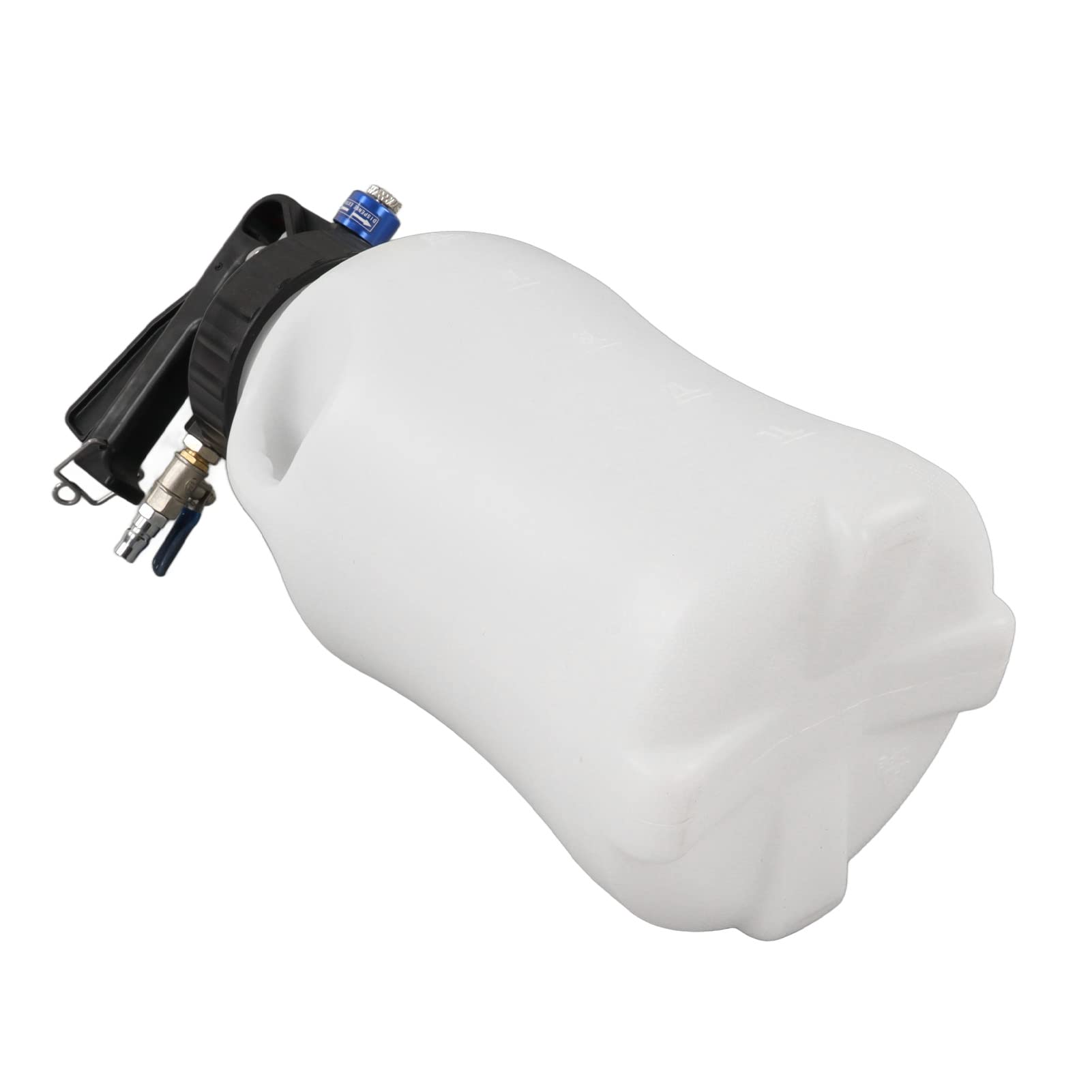 Ejoyous Herramienta Neumática de Recarga ATF de 6L, Extractor y Dispensador de Aceite Metálico con 13 Adaptadores para un Eficiente del Líquido de Transmisión
