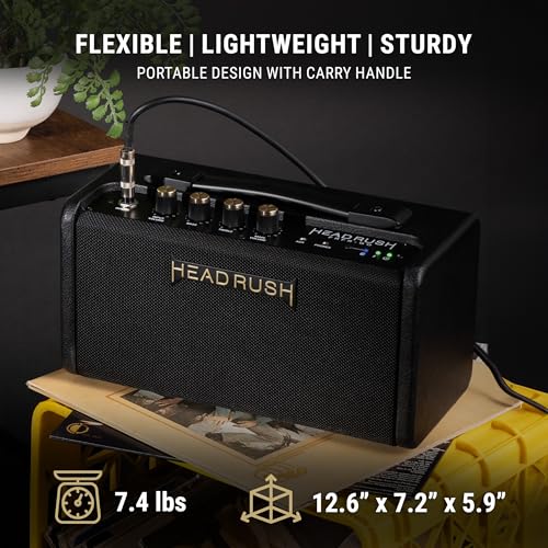 Image of HeadRush FRFR‑Go 30W Portable Guitar Amplifier for Modeling