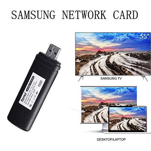 Wireless Wi-Fi Adapter for Samsung, Golden^Li TV Wireless WiFi Network Card Adapter, 300Mbps