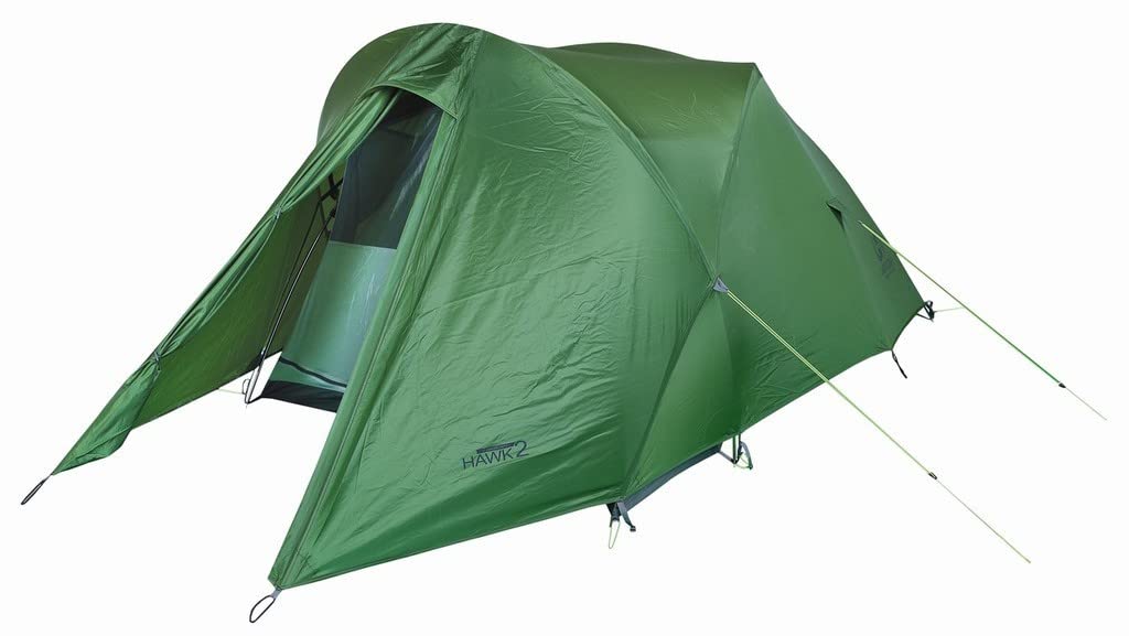 Hannah Tente Hawk 2 Personnes 295 cm en Nylon Gris/Vert