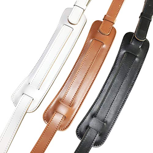 NONDK Cuir Durable et Boucle en MéTal Sangle de Guitare éLectrique Ceinture éPaulièRe RéGlable Sangles de Guitare Vintage-Couleur Noire - Les Beatles, Paul McCartney, John Lennon, RIngo Starr, George Harrison NONDK Cuir Durable et Boucle en MéTal Sangle de Guitare éLectrique Ceinture éPaulièRe RéGlable Sangles de Guitare Vintage-Couleur Noire – Image 4