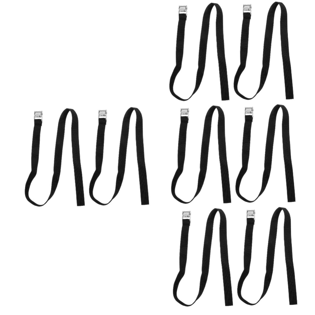 Mipcase 4sets Nylon Strap Design Luggage Suitcase Straps Luggage Packing Strap Travel Bundling Belt 2pcs*4