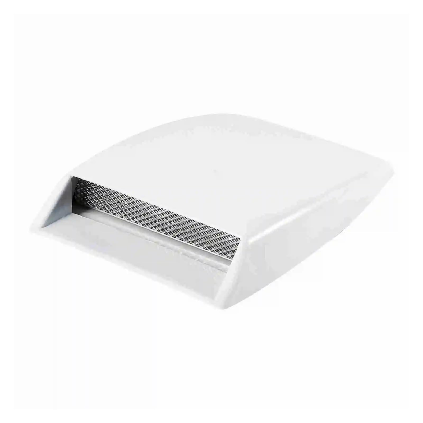 Prise d'air décorative pour capot Couvercle de ventilation de capot, autocollant universel décoratif de cuillère d'admission de flux d'air de voiture(Radius Black front b)