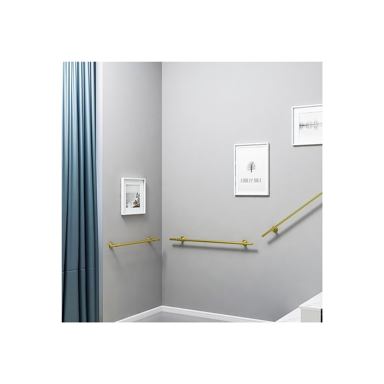Support de rampe d'escalier design pour rénover et sécuriser votre maison