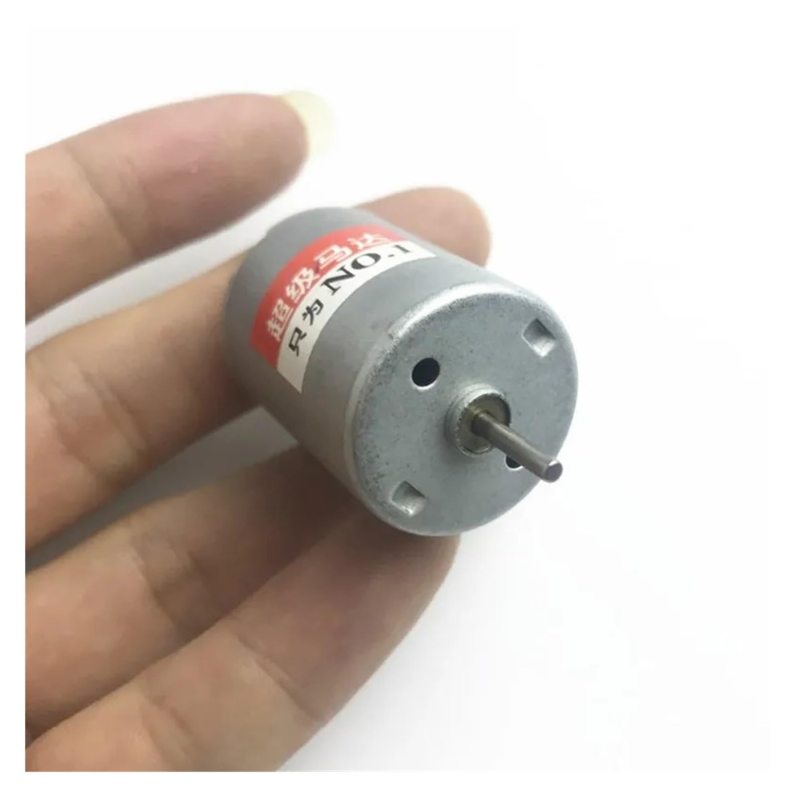 Motor de coche de control remoto de alta velocidad 3-12V 280, pequeño motor de CC con abrazadera de soporte