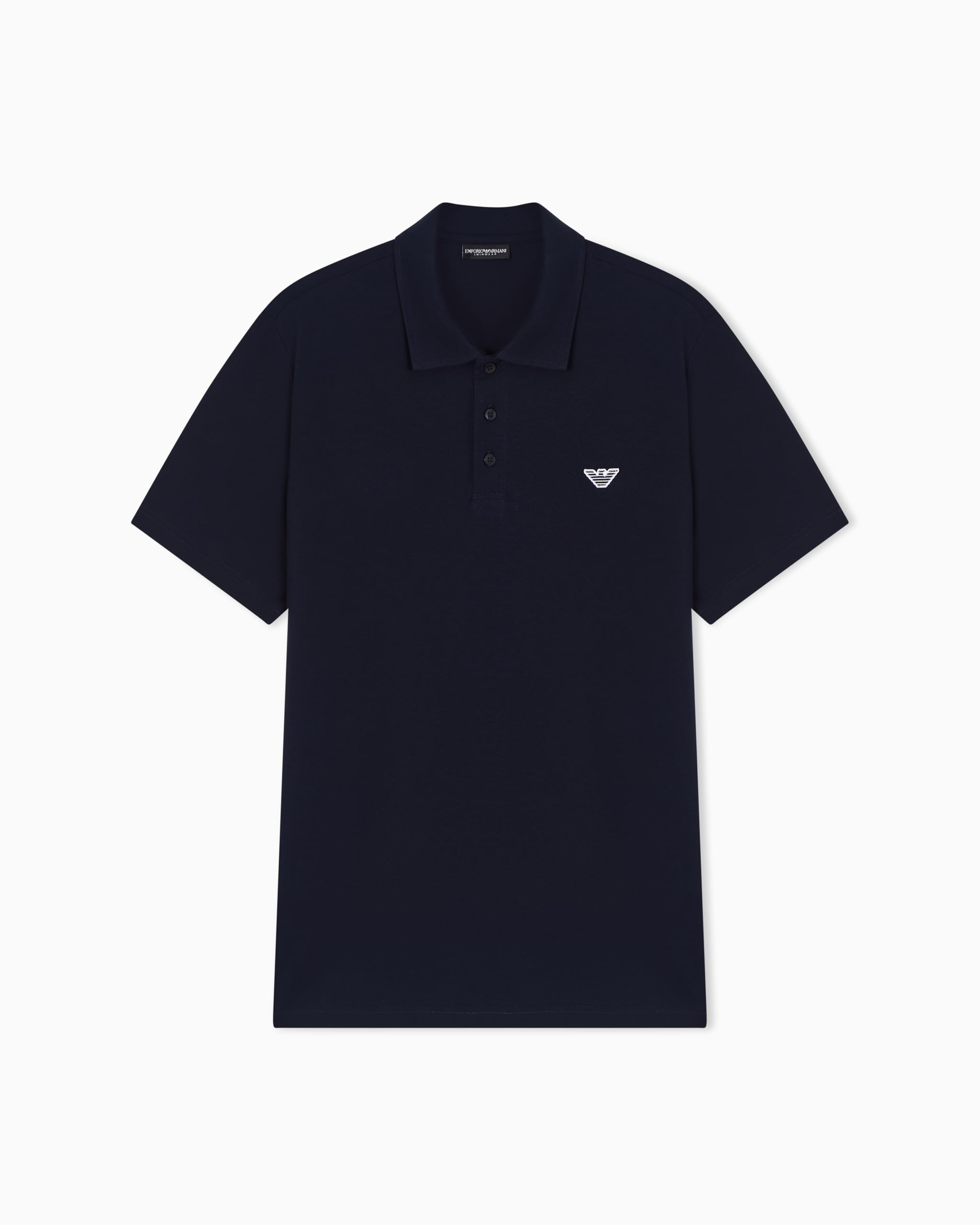 Emporio Armani Men's Blue Short Sleeve Polo Shirt in Size XL, Sports Direct