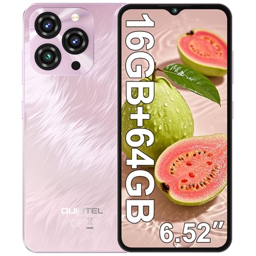 OUKITEL C3 Smartphone, 16GB+64GB/ 1TB Telefono Cellulare, 6.52' HD+ Cellulari e Smartphone, 5000mAh Cellulare Android, 13MP+5MP Telefoni Cellulari, Dual 4G SIM/Face ID/OTG/GPS/ 3.5mm Jack