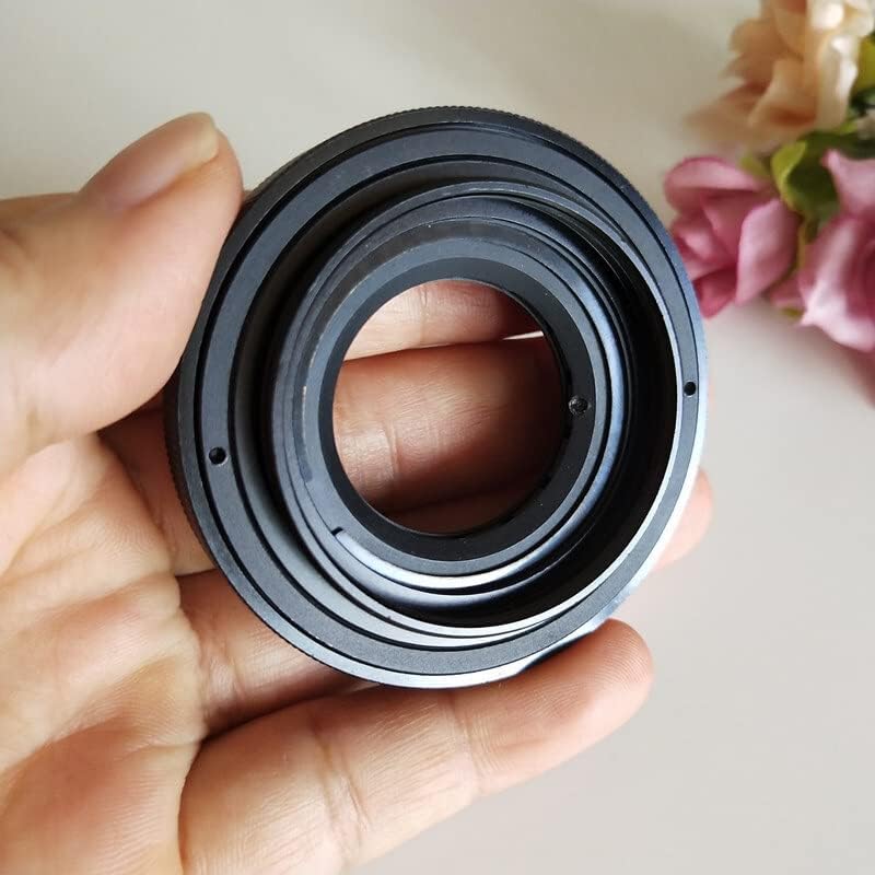 1.5mm - 25mmズーム顕微鏡の増幅調整可能な金属アイリスアダプタM42 x 1 【ミリメートルプロジ】 mm