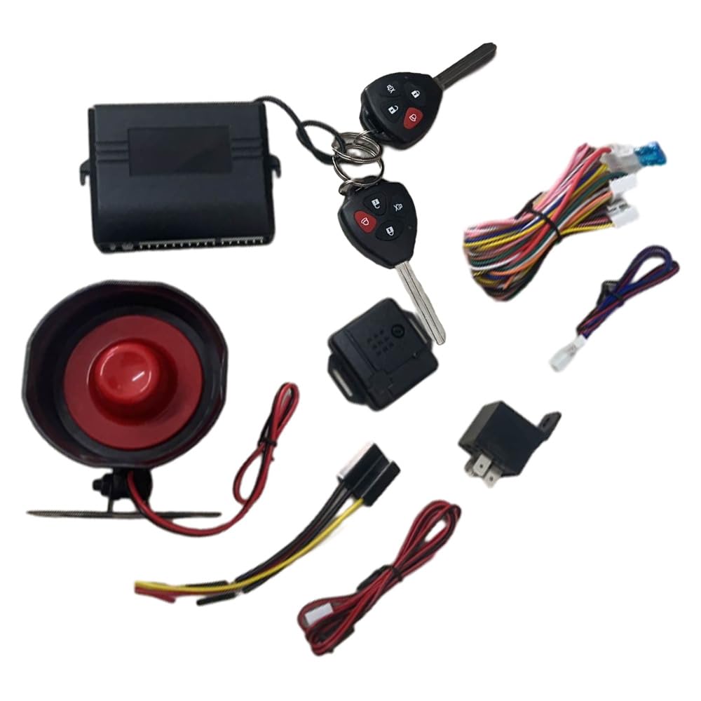 Sistema de alarma universal para coche Riloer, sistema de protección de seguridad compatible con sedanes, SUV y camiones