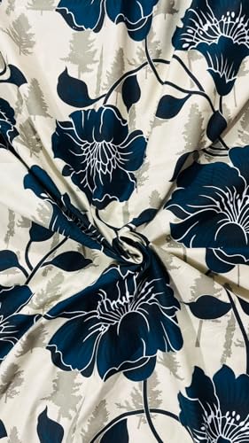 Image of 220 TC Glace-Cotton All Around Elastic Fitted Bedsheet, Elastic Fitted Bedsheet Single Size Bedsheet for Single Bed with 1 Pillow Cover, Size - 72 x 36 x 8 Inch Color