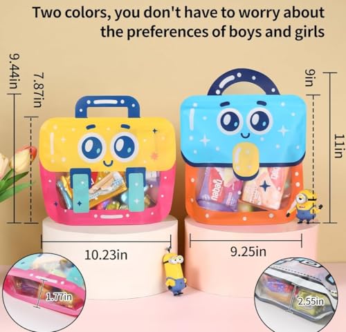 Image of VRB Dec 24pcs Foil Guddy bags, return gift bags for kids birthday, Happy Birthday Party Return Gift Bags For Boys and Girls. (24 Pcs Cute Eye Bag Seal Design)