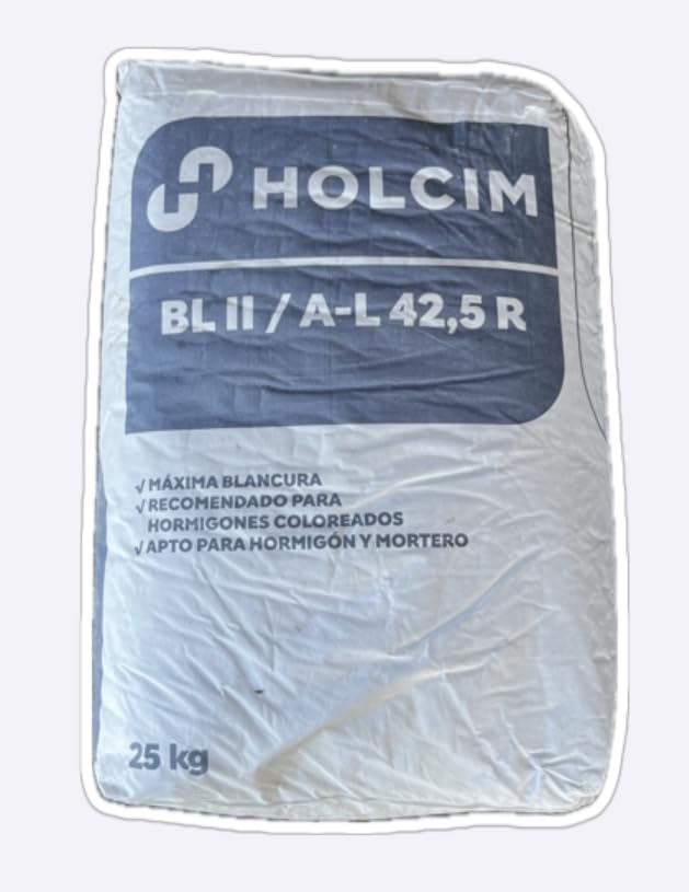 Lafarge Zement, Weiß, 25 kg, dekorativer Mörtel