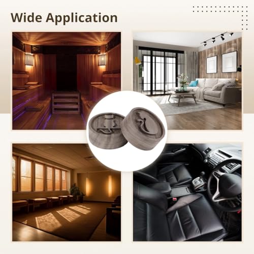 Difusor aromático eléctrico de madera, paquete de 2 miniatura 7