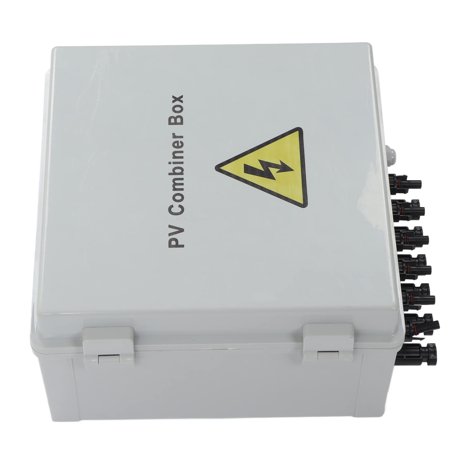 LiebeWH PV-Kombinationsbox, 6 Strings mit Leistungsschalter, PC-Material, Solarpanel-Kombinationsbox, Überlastschutz für Solarstromanlagen, 1000 V, 15 A