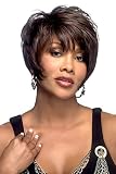 Vivica Moore Wig Color P27/30/33 Fox Wigs 3" Short with Angled Pointed Sides Heat Friendly New Futur
