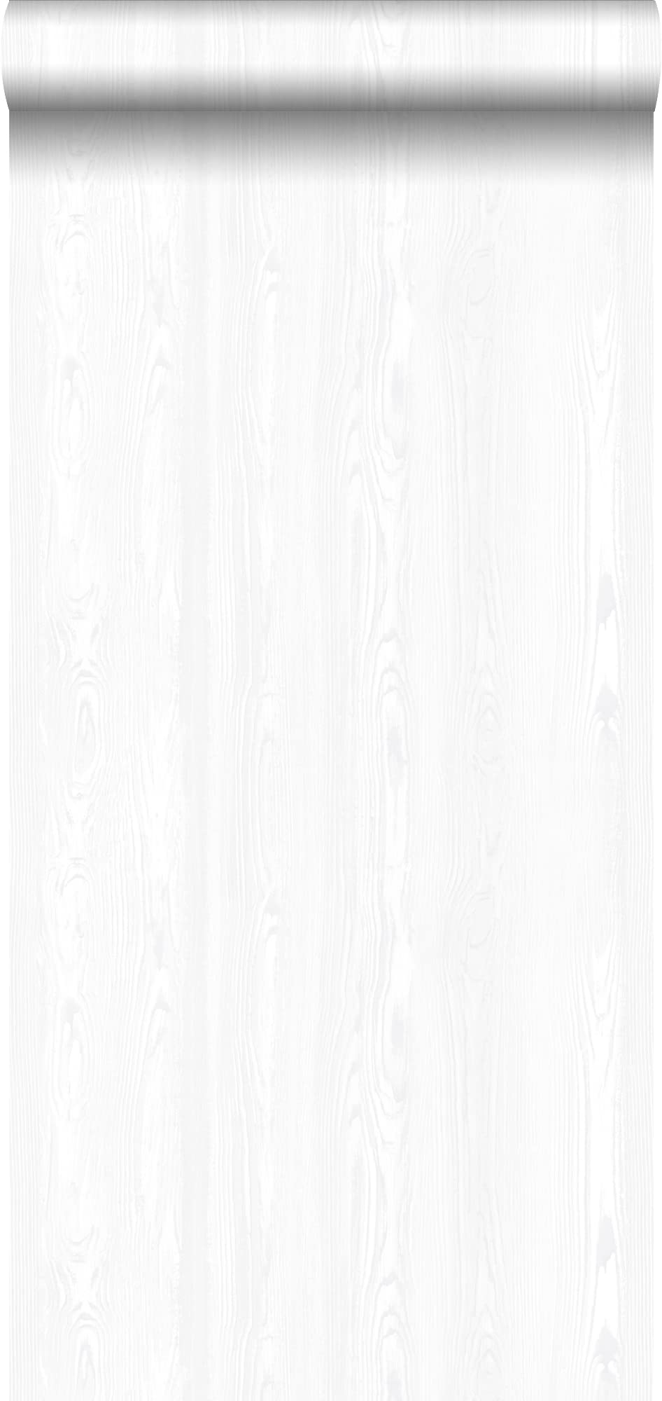 Wallpaper Wooden Planks White - 138927 - from ESTAhome