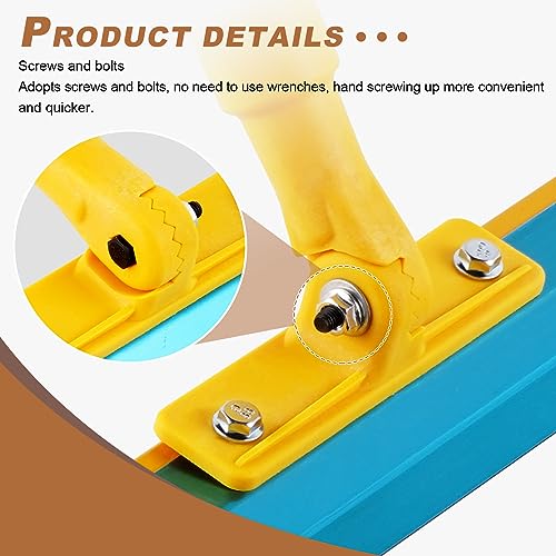 Image of Notched Squeegee Epoxy Floor Squeegee Self Leveling Cement Painting Coating Tool 22 inch