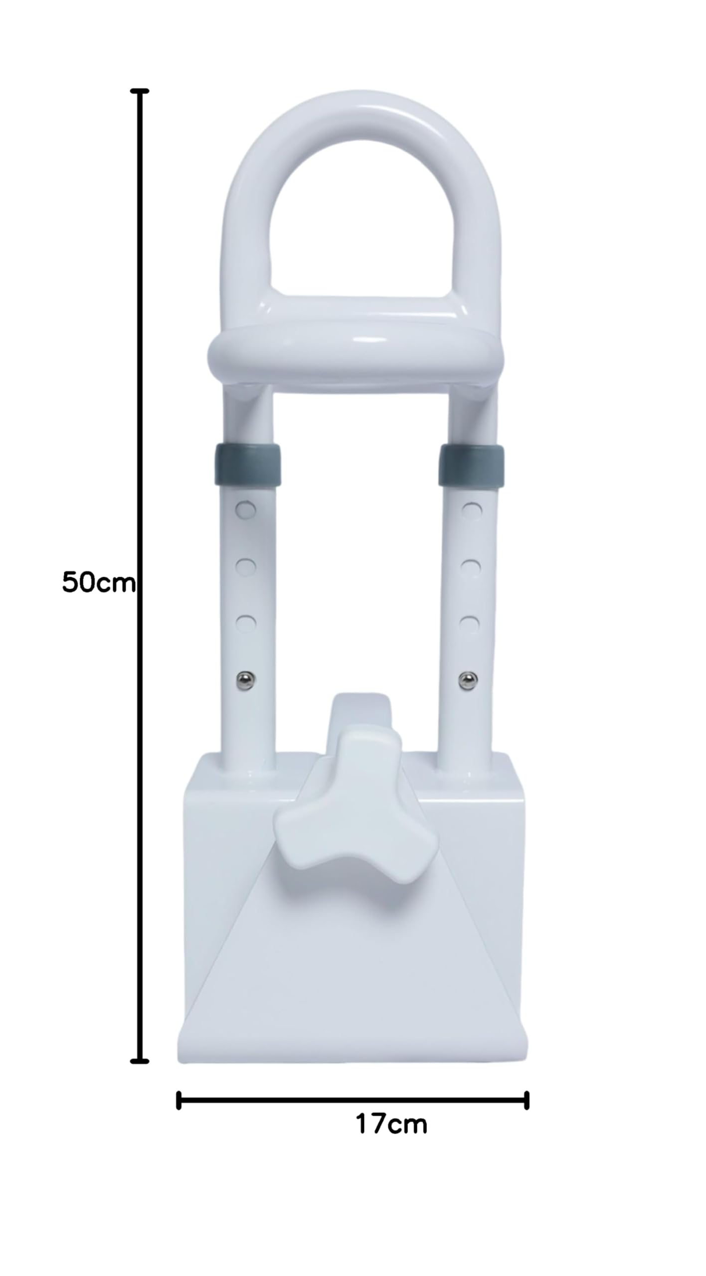 Maniglia Accesso Vasca, Maniglione Anziani Regolabile in Larghezza 8-17 cm, Maniglia per Vasca da Bagno, Manico per Vasca da Bagno Senza Foratura, per Anziani, Disabili, Donne in Gravidanza