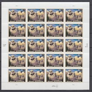 United States Postal Service Mount Rushmore Scott #4268 Briefmarkenbogen