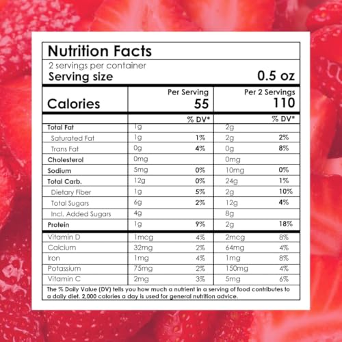 YoGut Freeze Dried Yogurt Snack, On-the-Go Smoothie Melts Strawberry 6 Pack - image 8