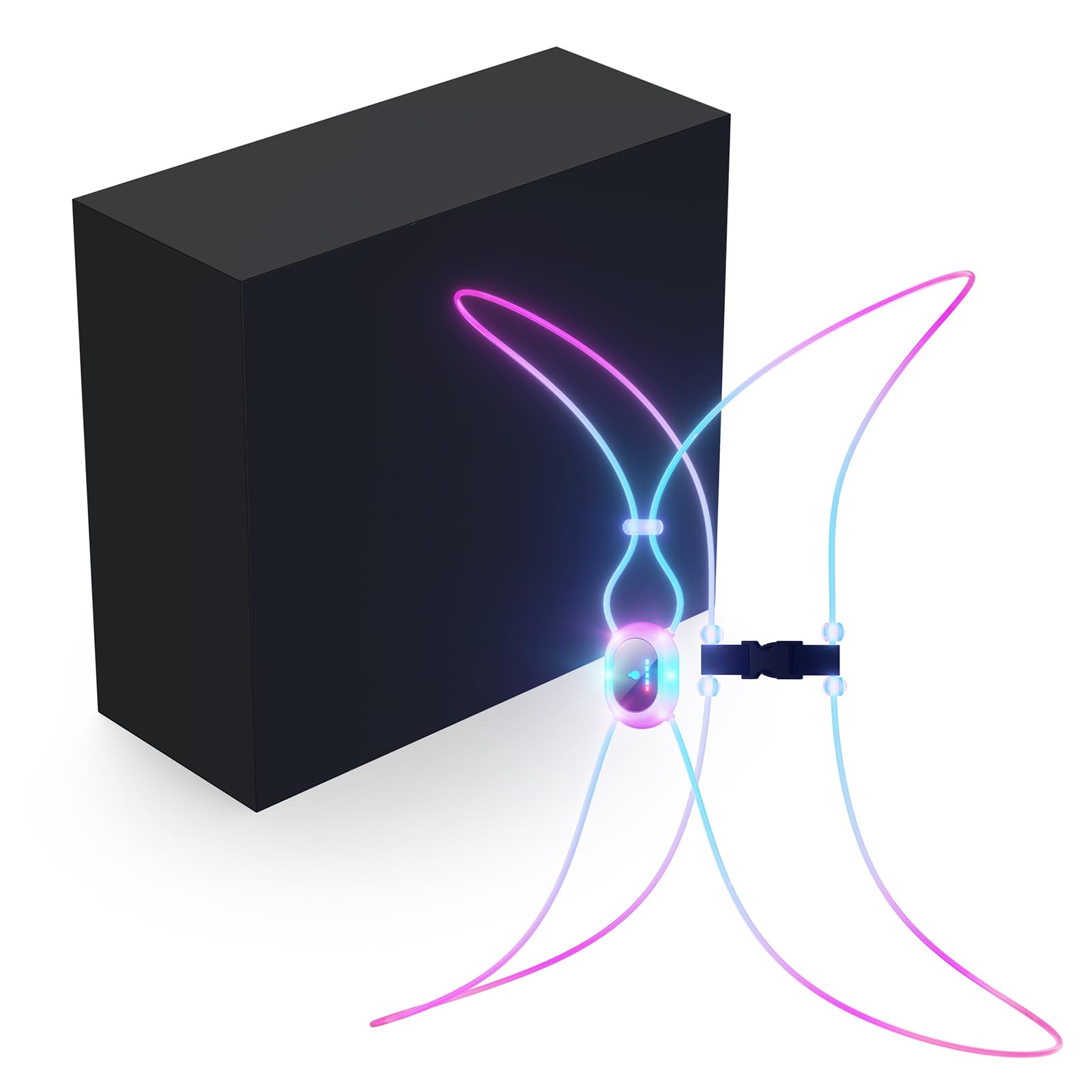 CINTHIA Luces de correr para corredores, chaleco reflectante para mujeres y hombres, talla S