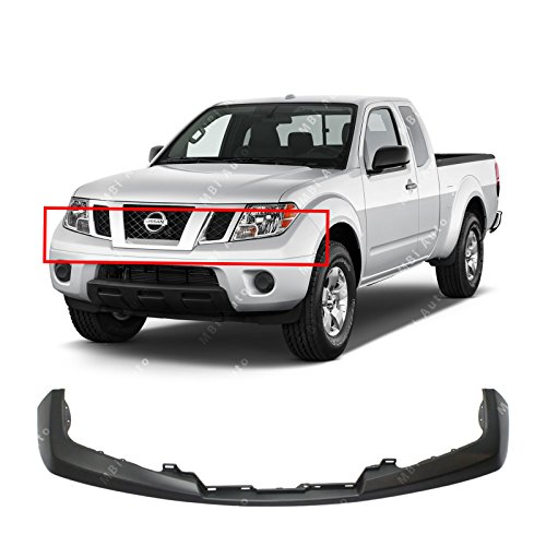 MBI AUTO - Primered, Front Upper Bumper Cover Pad for 2009-2018 Nissan Frontier Pickup 09-16, NI1014100