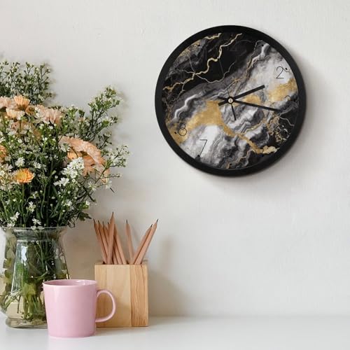 Horloge murale à piles facile à lire pour toute la famille - 4