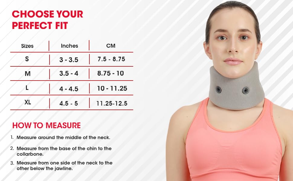 Image of Life Wear Soft Cervical Collar, Supports and Stabilizes Neck, Provides Gentle Support, PU Foam Outer, Inner Soft Stockinette, Comfortable and Durable, Size (M)