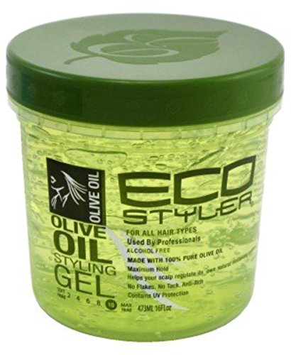 ECOCO EcoStyler Styling Gel, Olive Oil, 16 oz (Pack of 2)
