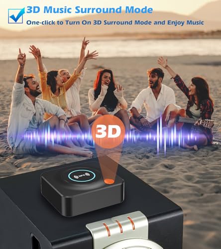 Bluetooth Receiver for Home Stereo, AUX RCA to Bluetooth Adapter for Old Speakers, NFC Wireless Audio Receiver for Music Streaming Sound System, KAIY Convert Wired Speakers to Wireless - Image 6
