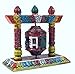 Guru-Shop Młynek modlitewny - kolorowy, 12 x 12 x 6 cm, Buddhas