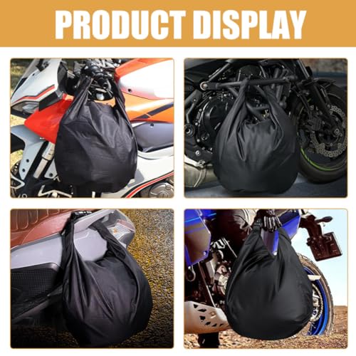 Bolsa portátil con cierre para llevar el casco de moto y esquí 6
