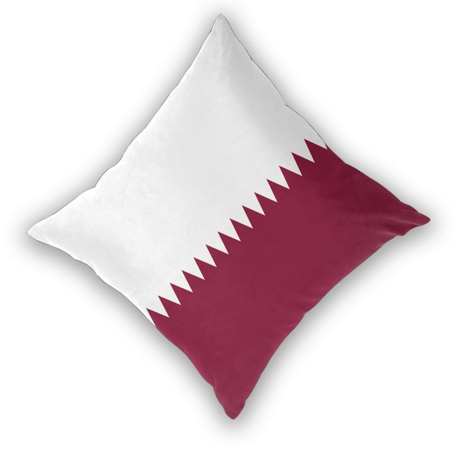 カタールパビリオン　クッションカバー Amazon.co.jp: クッションカバー カタール 国旗 枕カバー 2枚1組 抱き