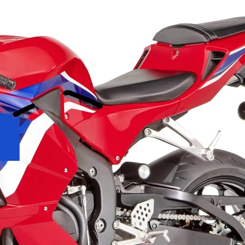 Asiento de conductor CBR600RR con acabado premium negro y costura reforzada de moto 3