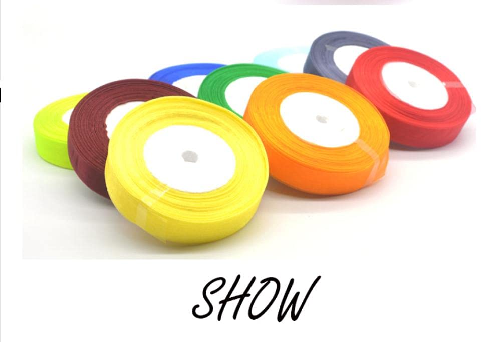 Ribbons For Gift Wrapping Ribbon For Fabric Satin Ribbons 22 M / 1 Rolka 2 Cm Szeroki Przezroczysty Śnieg Prezent Pakowanie Jedwabiu Z Boże Narodzenie Wstążka Kapelusz Dekoracyjny Wstążka Słomiany Kap
