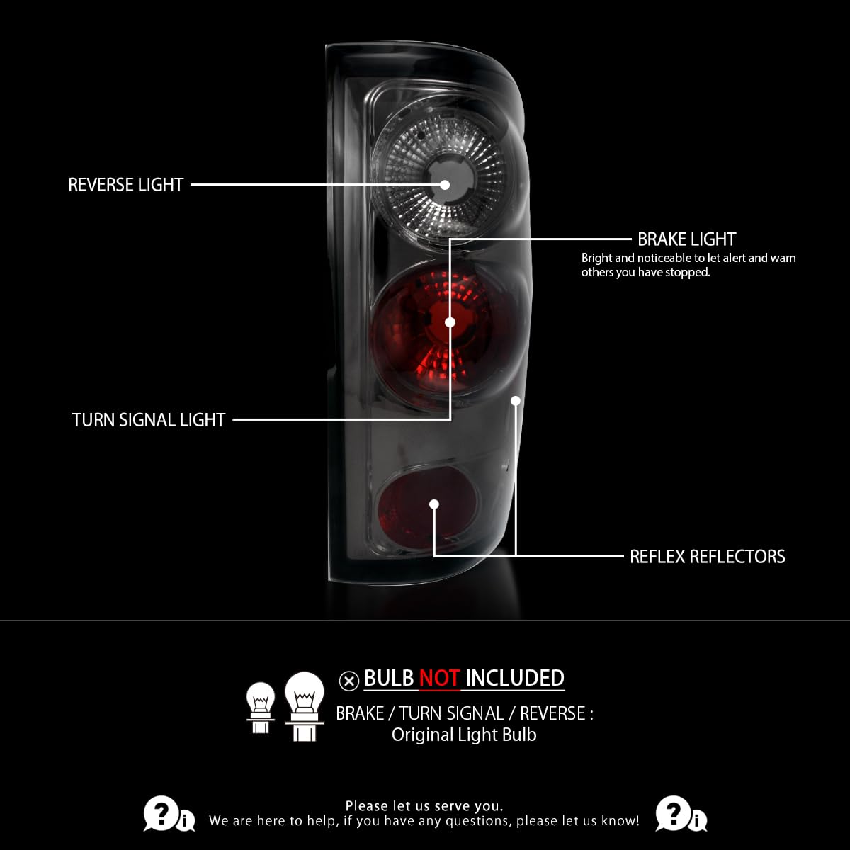 Spyder Auto Alt-On-Dram94-Sm Dodge Ram Smoke Altezza Tail Light