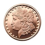 Wisemen Trading 1 oz Copper Round .999 Pure - Morgan Dollar Collectible