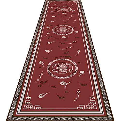 Alfombras de pasillo largo de pasillo suave antideslizante moqueta corredor 2