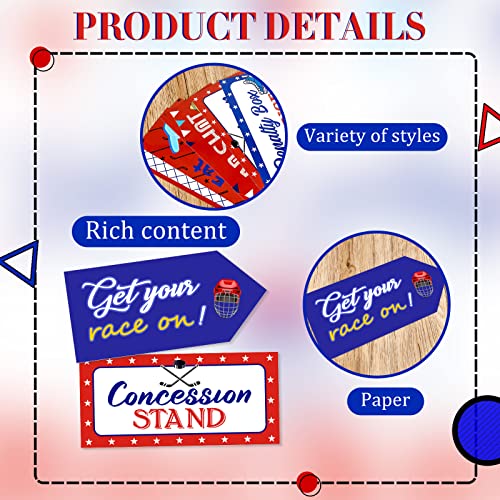 Image of Gueevin 20 Pcs Party Supplies Decorations Home Sign Cutouts for Bulletin Board Party Decorations Supplies(Hockey)