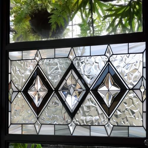 Película decorativa para ventana BlissYard 39.3x17.7 pulgadas miniatura 3