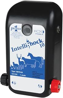 Premier 1 IntelliShock 10 AC/DC Fence Energizer, 1 Joule