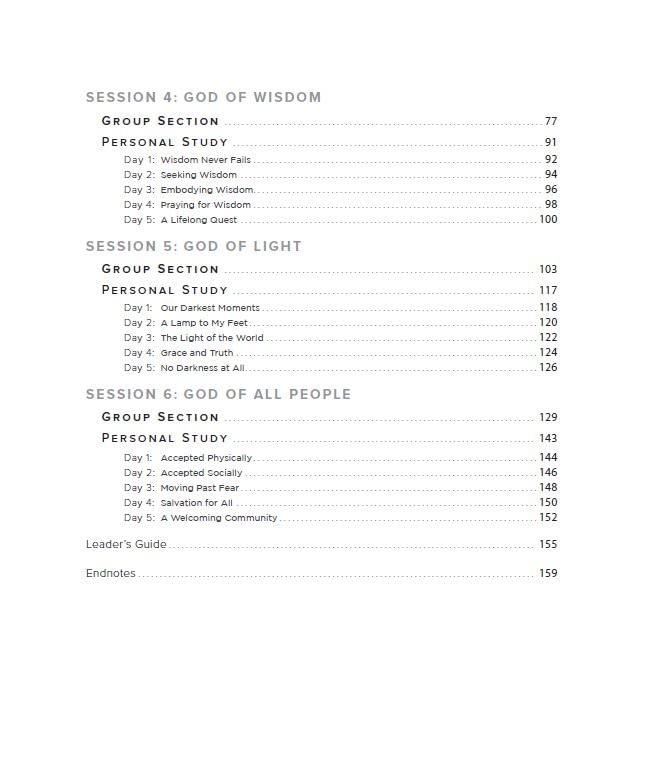 The God of His Word Bible Study Guide plus Streaming Video (God of The Way) - Image 4