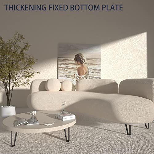 Orgerphy 8 Inch Metal Bench Legs Set Of 4| Triangle-Shape Heavy Duty Table Legs Furniture Legs| Black Metal For Sofa Couch Dresser| Mid Century Modern Metal Legs For Coffee Table (8 Inch) #TOP5