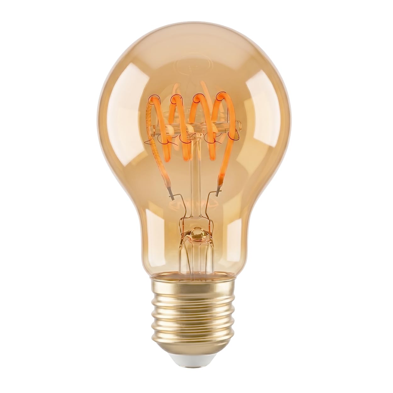 HOFSTEIN E27 LED Warmweiss Glühbirne 10er Set, Vintage Leuchtmittel Kugeloptik, 2200 Kelvin 320 Lumen A60, Dekorative Glühbirne Für Wohnzimmer, Schlafzimmer Und Gastronomie, 230V, Dimmbar