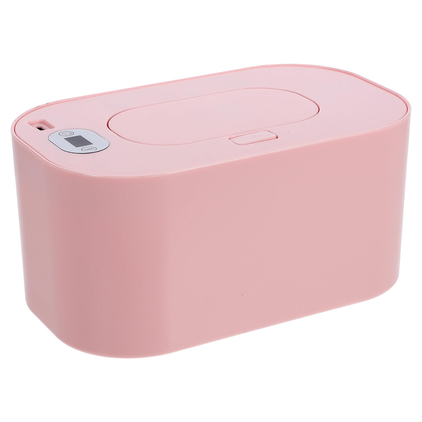 Calentador de Toallitas Húmedas para Bebés Calentador Térmico Portátil de 1 Unidad Color Rosa Termostato bajo Consumo y Temperatura Constante para Uso Doméstico